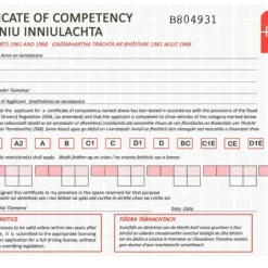 Get a Certificate of Competency